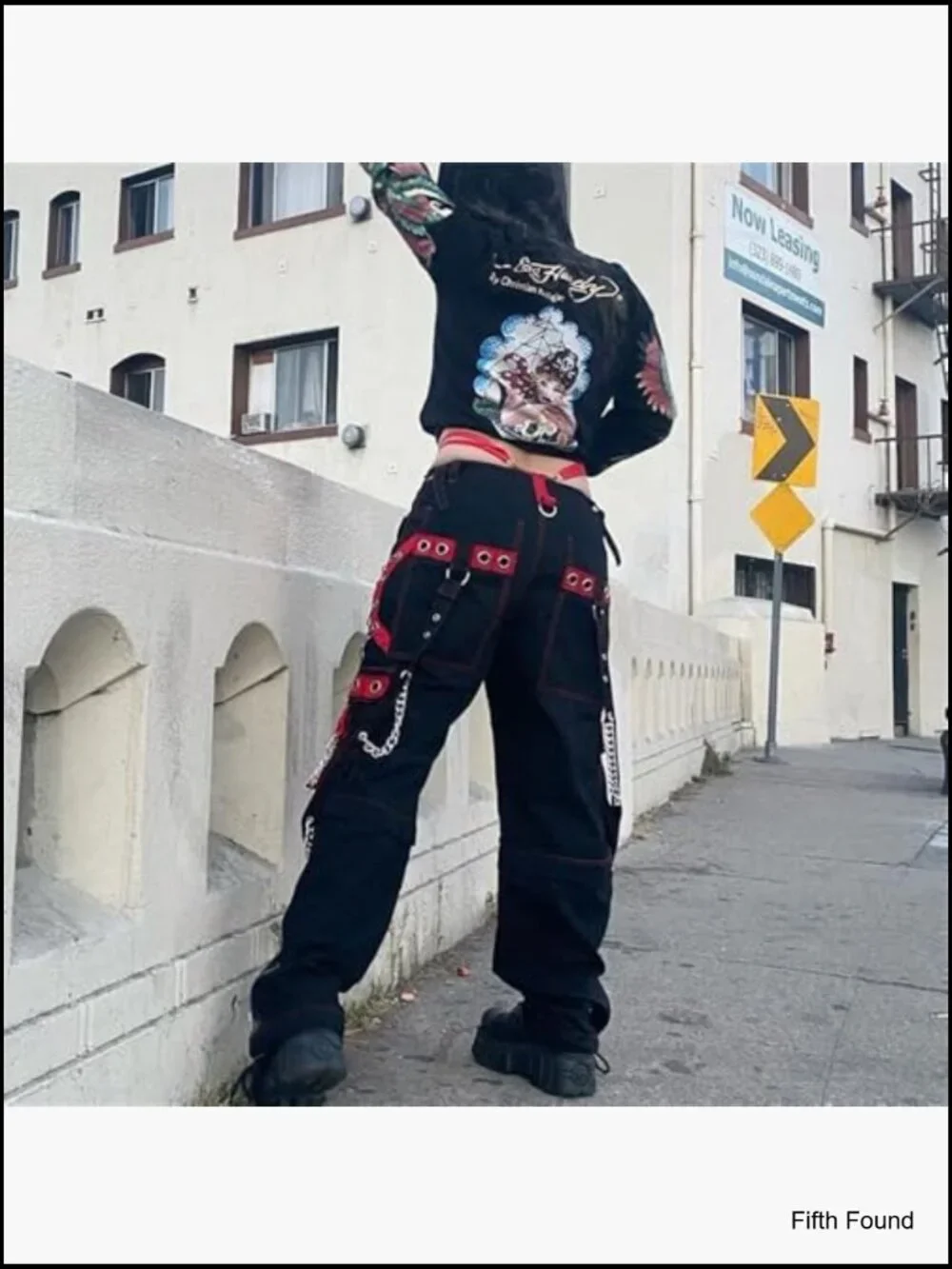 Medium Wide Leg Denim Pants Baggy Fit Y2K Grunge Street Style